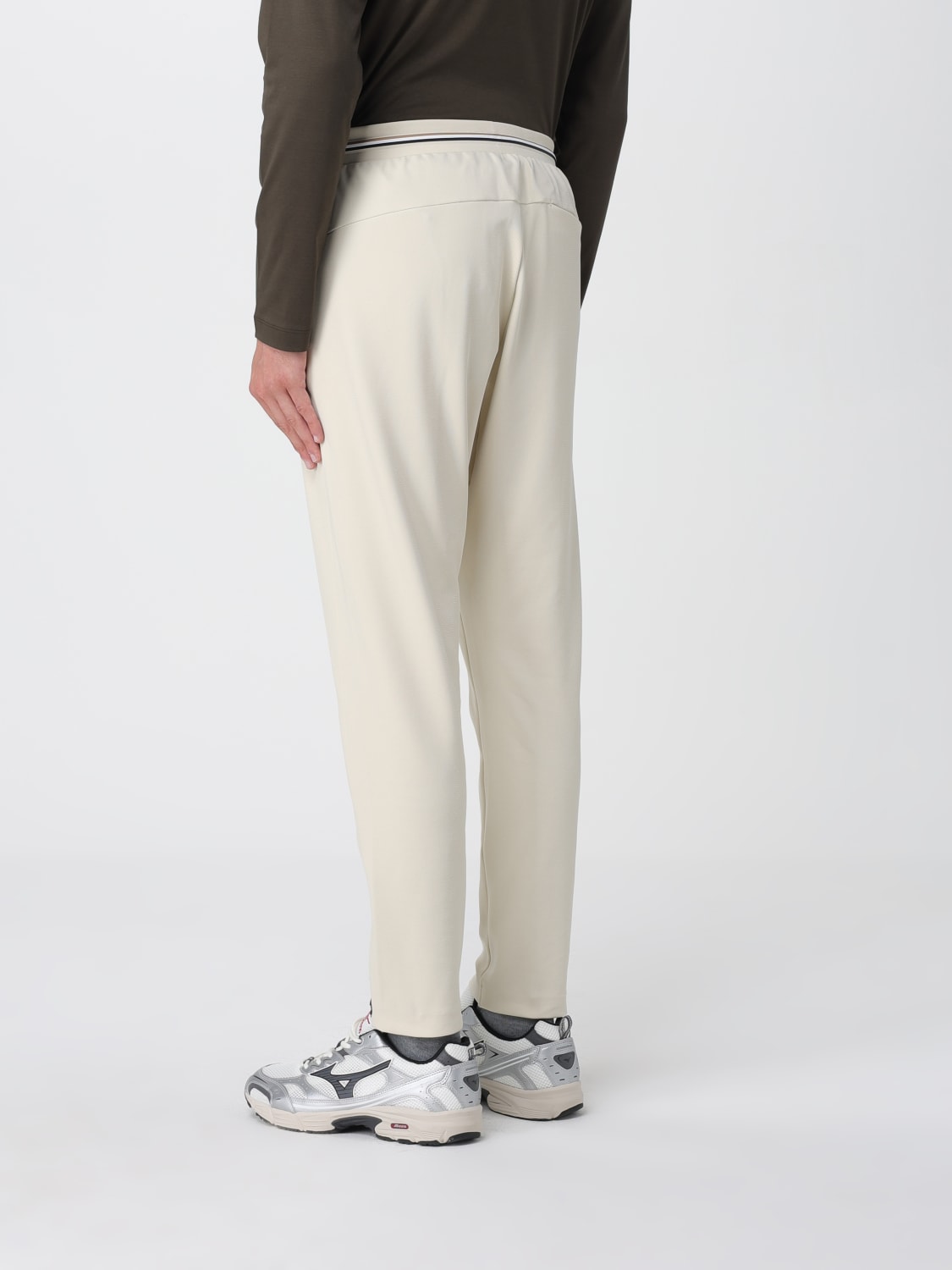 BOSS PANTS: Pants men Boss, Yellow Cream - Img 3