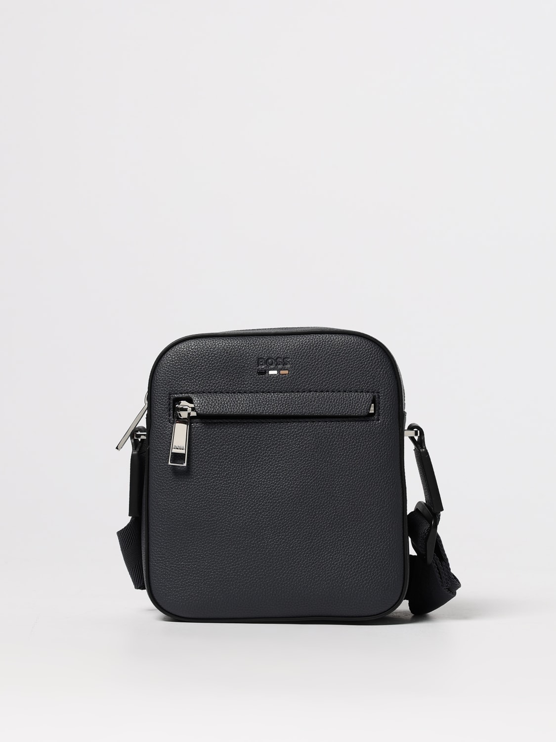 BOSS BANDOLERA: Bolsos hombre Boss, Azul Marino - Img 1