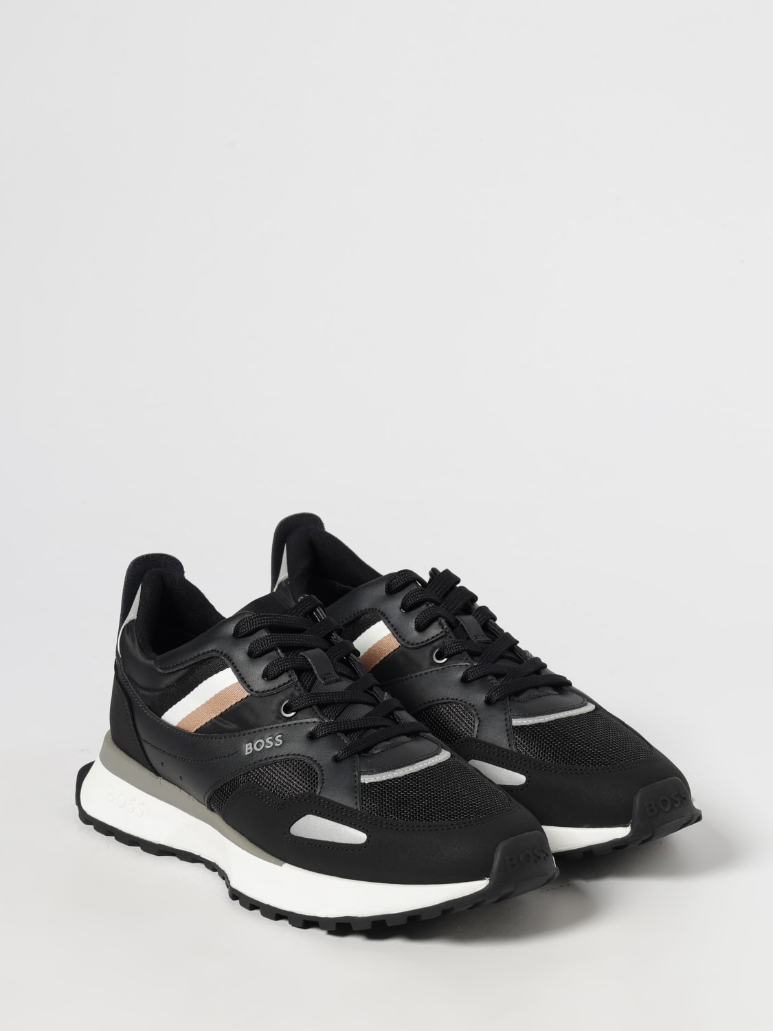 BOSS SNEAKERS: Sneakers men Boss, Black - Img 2