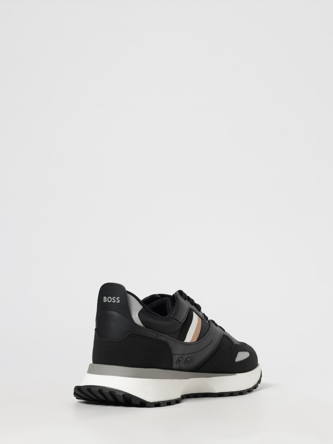 BOSS SNEAKERS: Sneakers men Boss, Black - Img 3