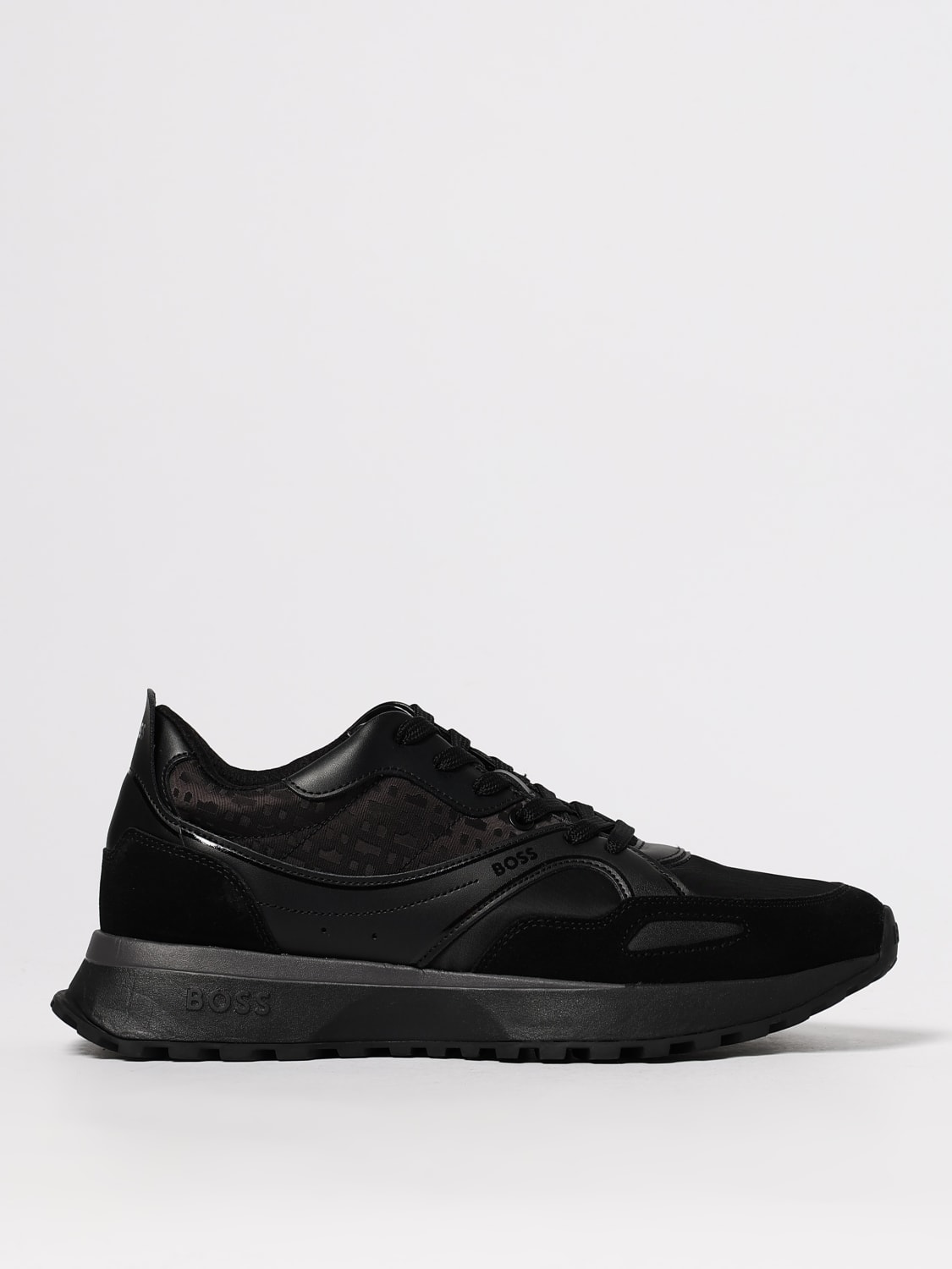 BOSS SNEAKERS: Sneakers men Boss, Black - Img 1