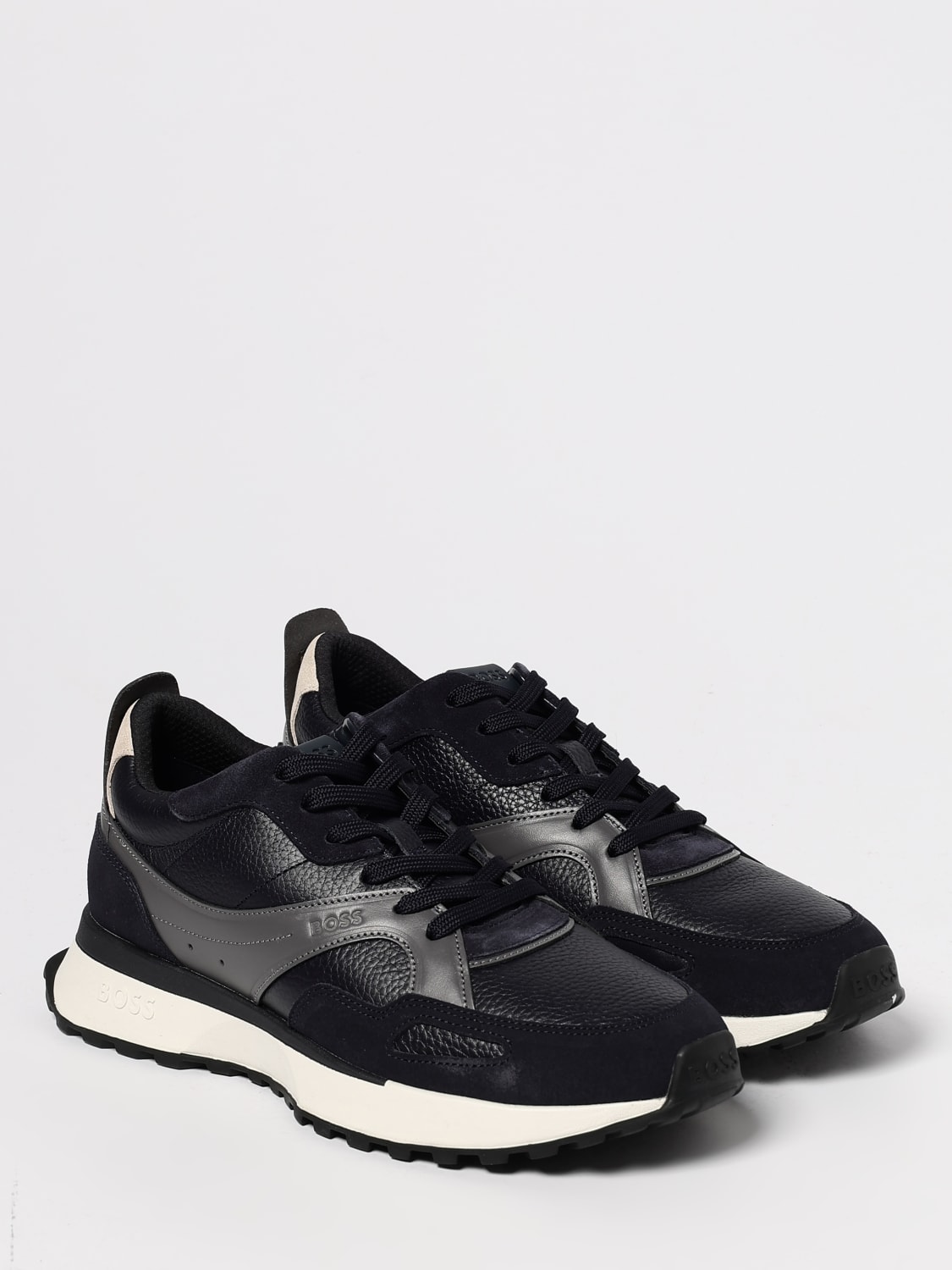 BOSS BASKETS: Baskets homme Boss, Bleu - Img 2