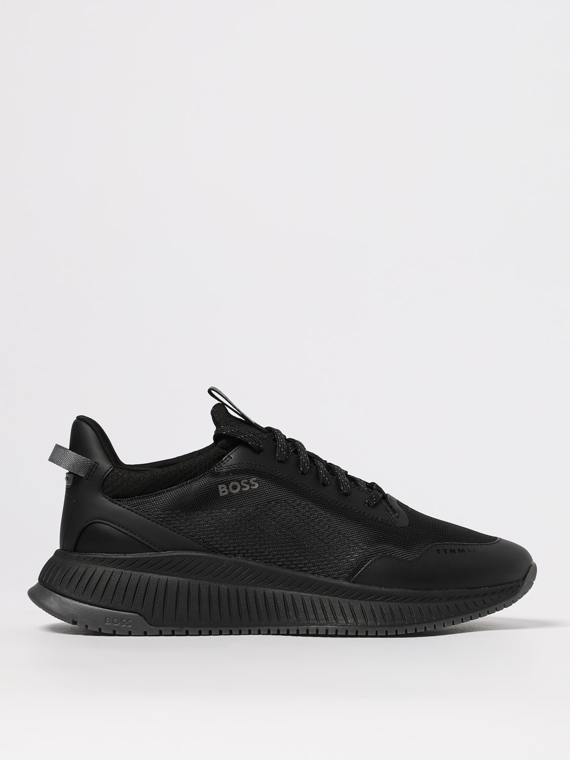 BOSS SNEAKERS: Sneakers men Boss, Black - Img 1