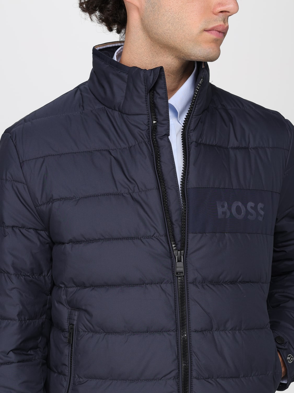 BOSS JACKET: Jacket men Boss, Blue - Img 4