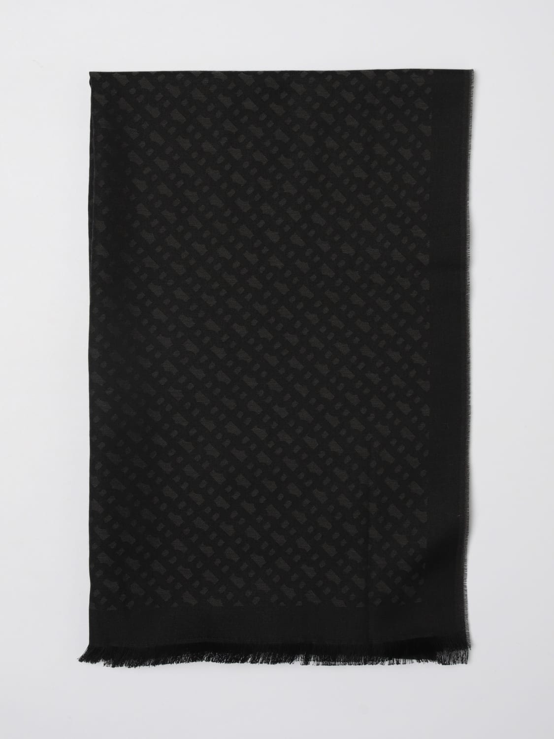 BOSS SCARF: Scarf men Boss, Black - Img 1