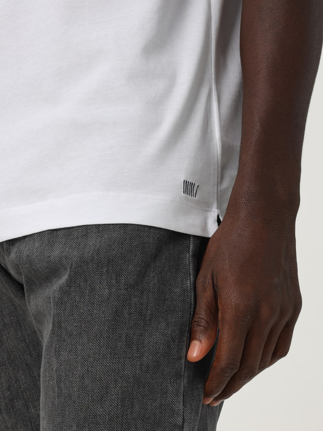 BOSS T-SHIRT: T-shirt men Boss, White - Img 3