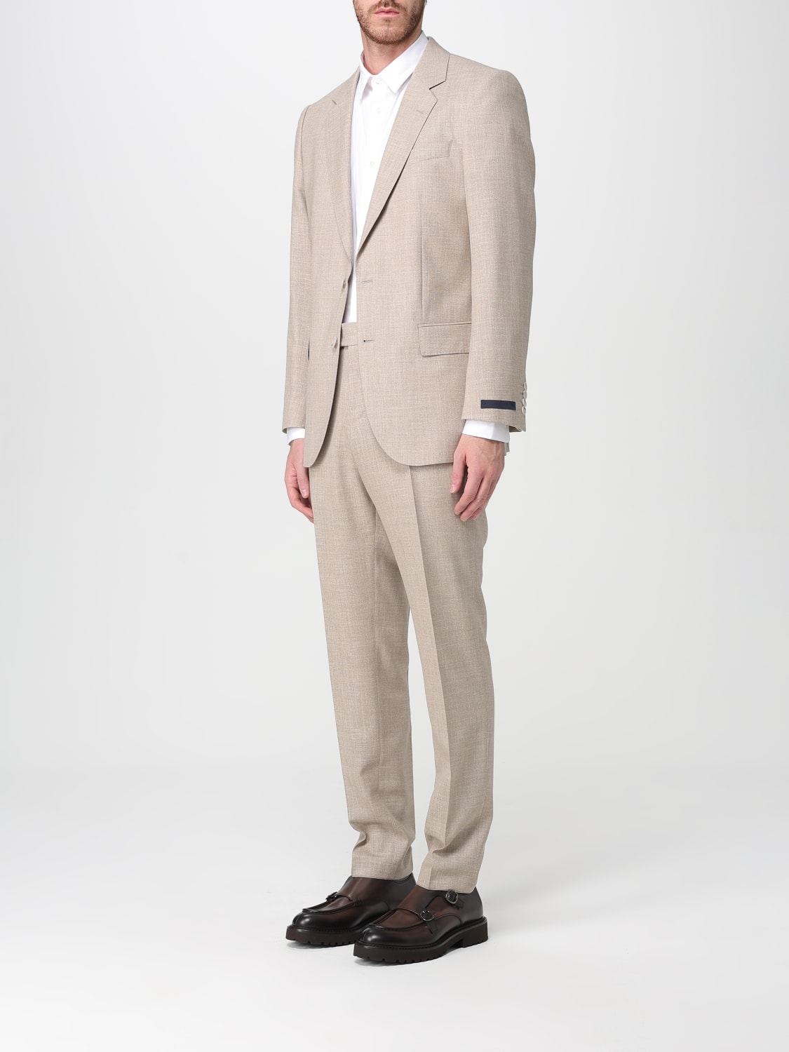 BOSS COSTUME: Costume homme Boss, Beige - Img 4