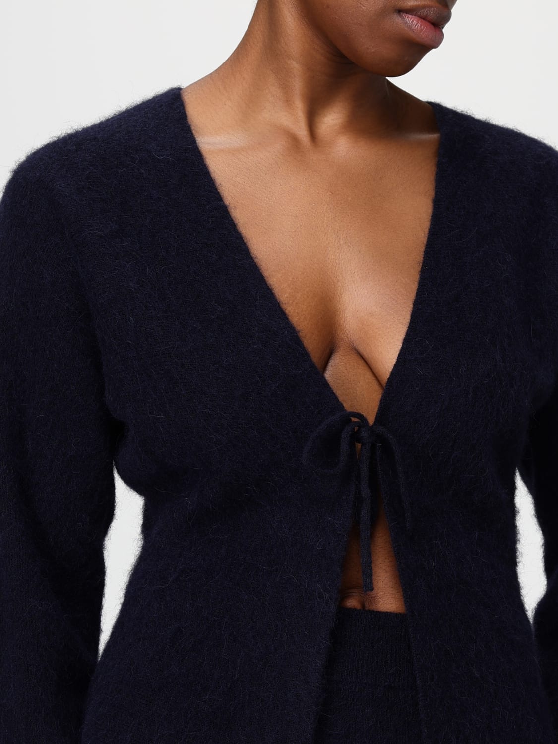 BOSS JERSEY: Jersey mujer Boss, Azul Oscuro - Img 3