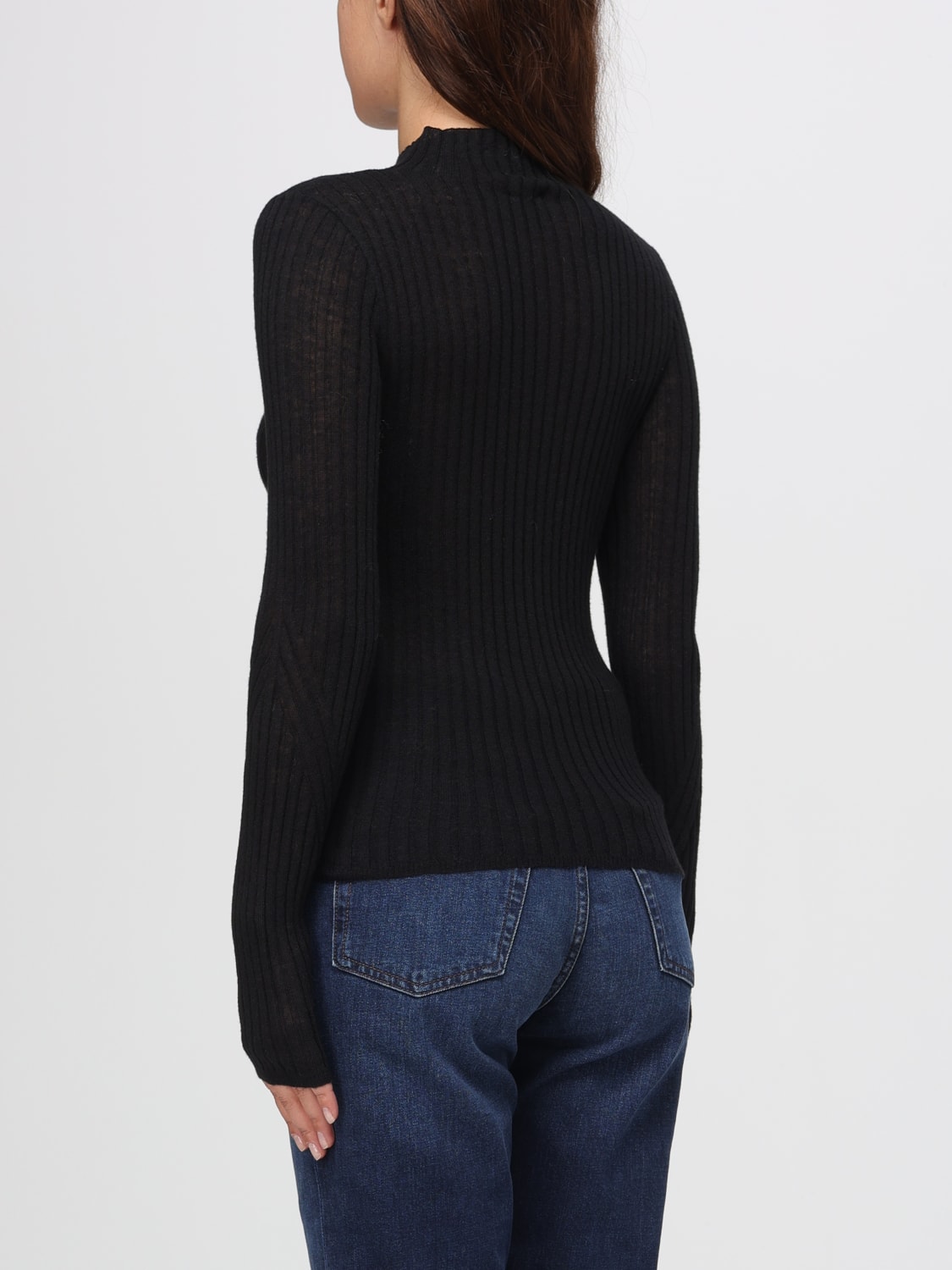 BOSS PULLOVER: Pullover damen Boss, Schwarz - Img 2