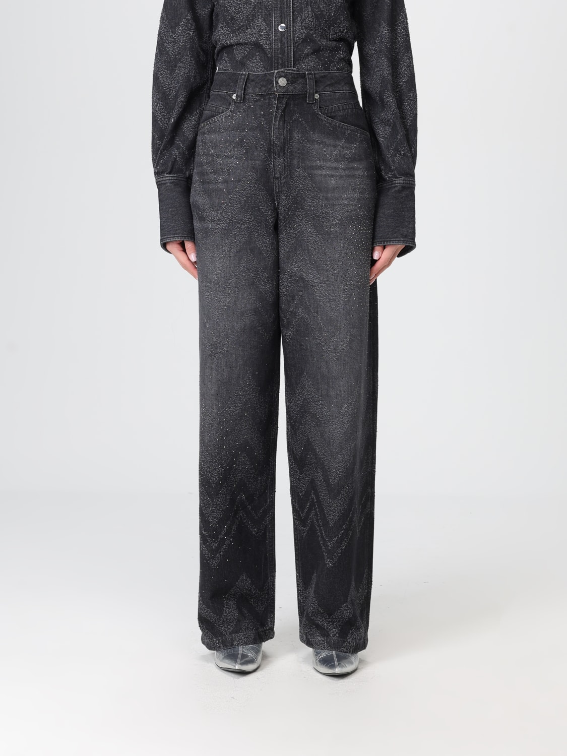 BOSS JEANS: Jeans woman Boss, Black - Img 1