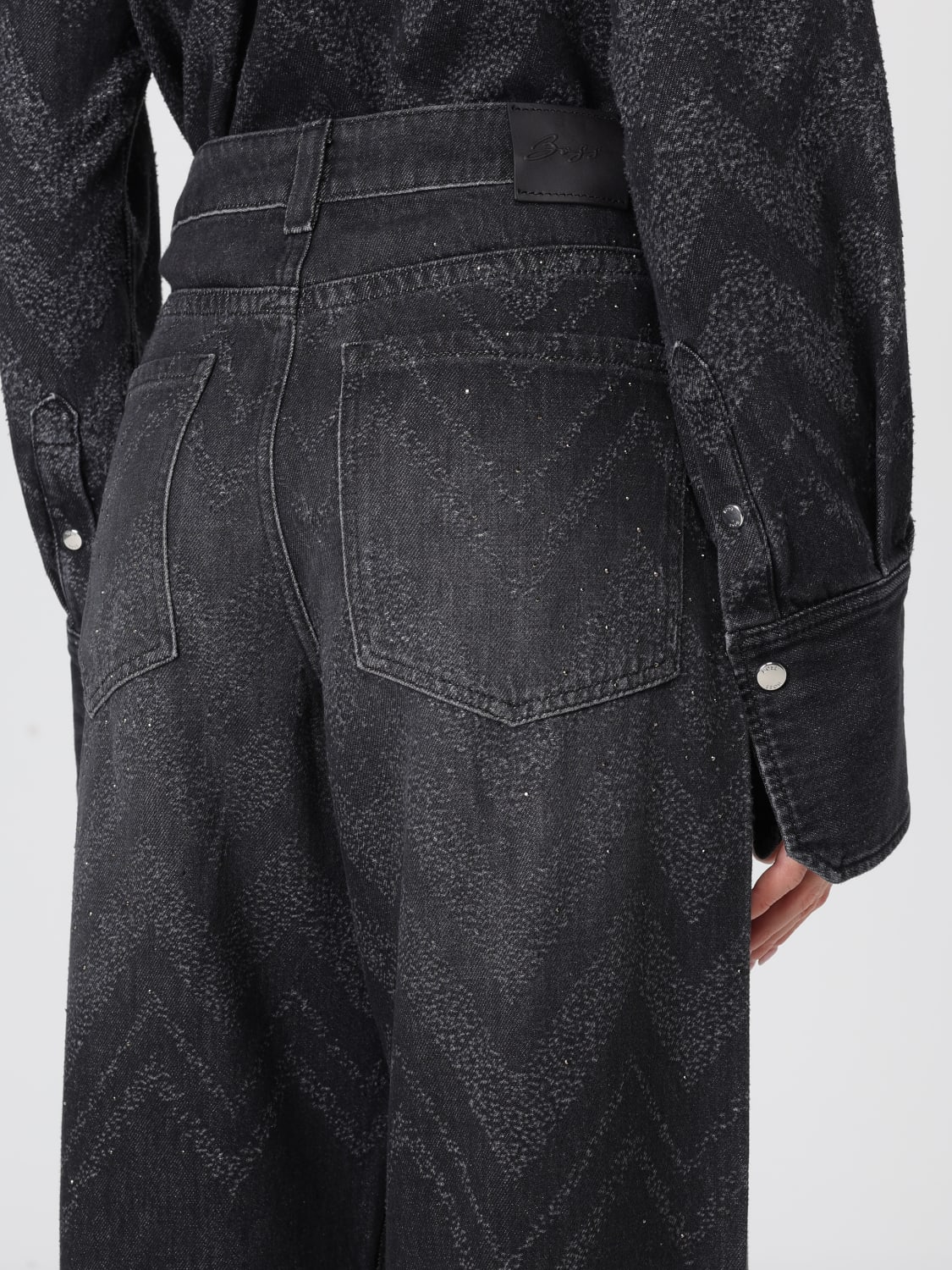 BOSS JEANS: Jeans woman Boss, Black - Img 4