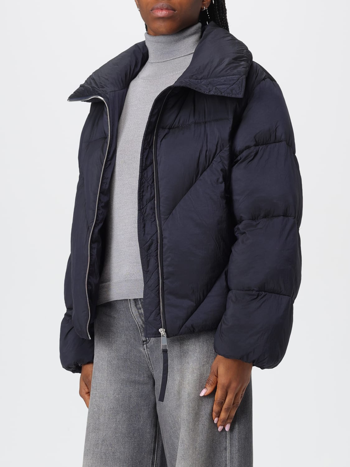 BOSS JACKET: Jacket woman Boss, Blue - Img 3