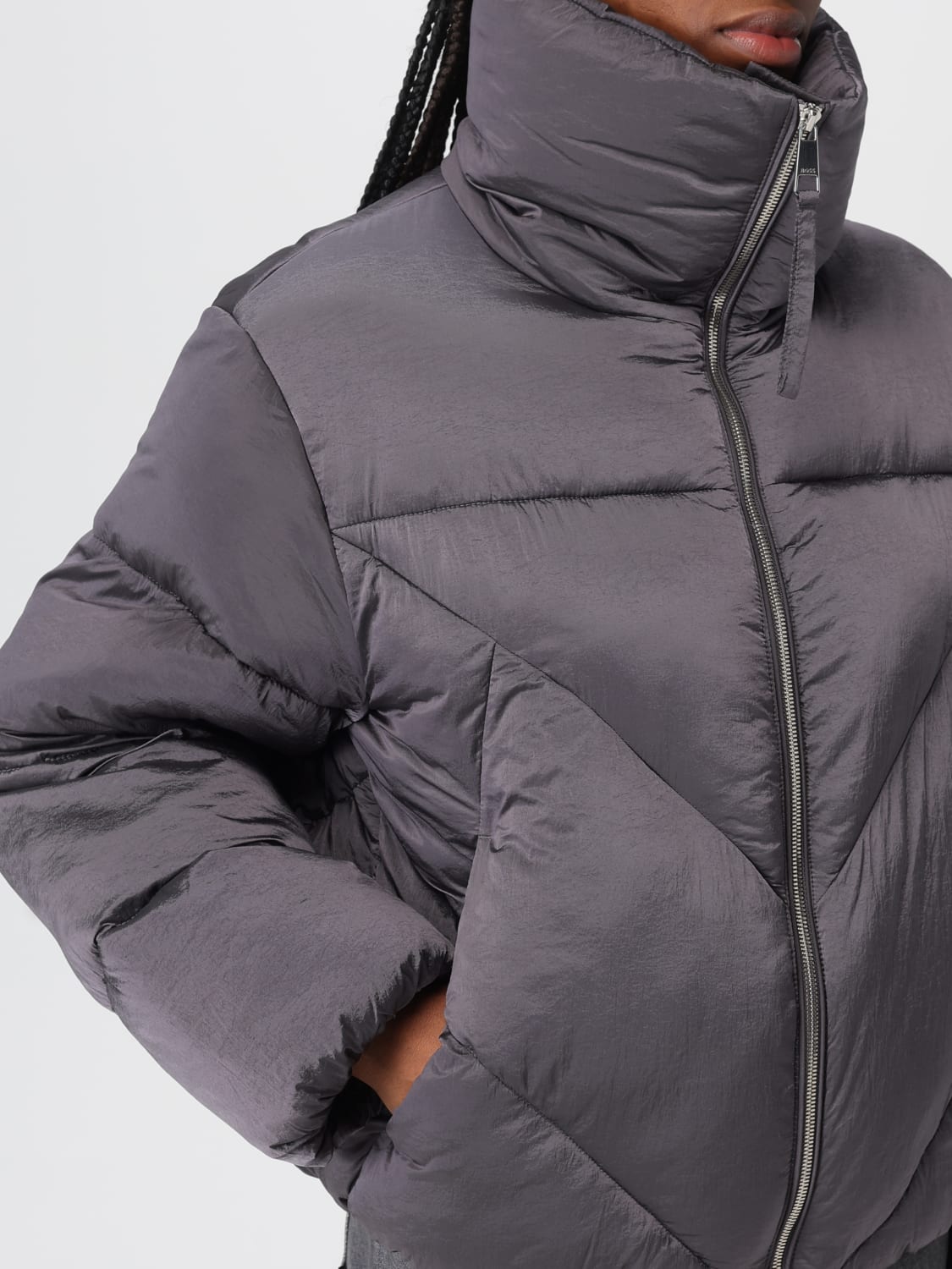 BOSS JACKE: Jacke damen Boss, Pflaume - Img 4