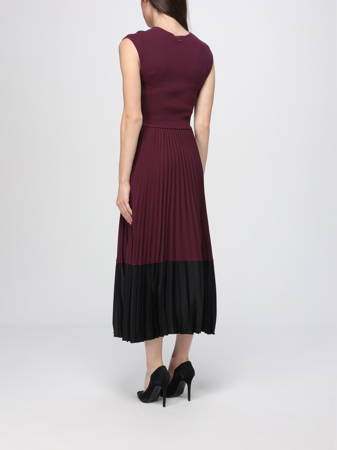 BOSS VESTIDO: Vestido mujer Boss, Ciruela - Img 2