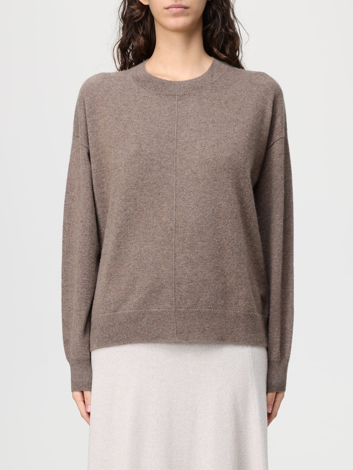 BOSS SWEATER: Sweater woman Boss, Beige - Img 1