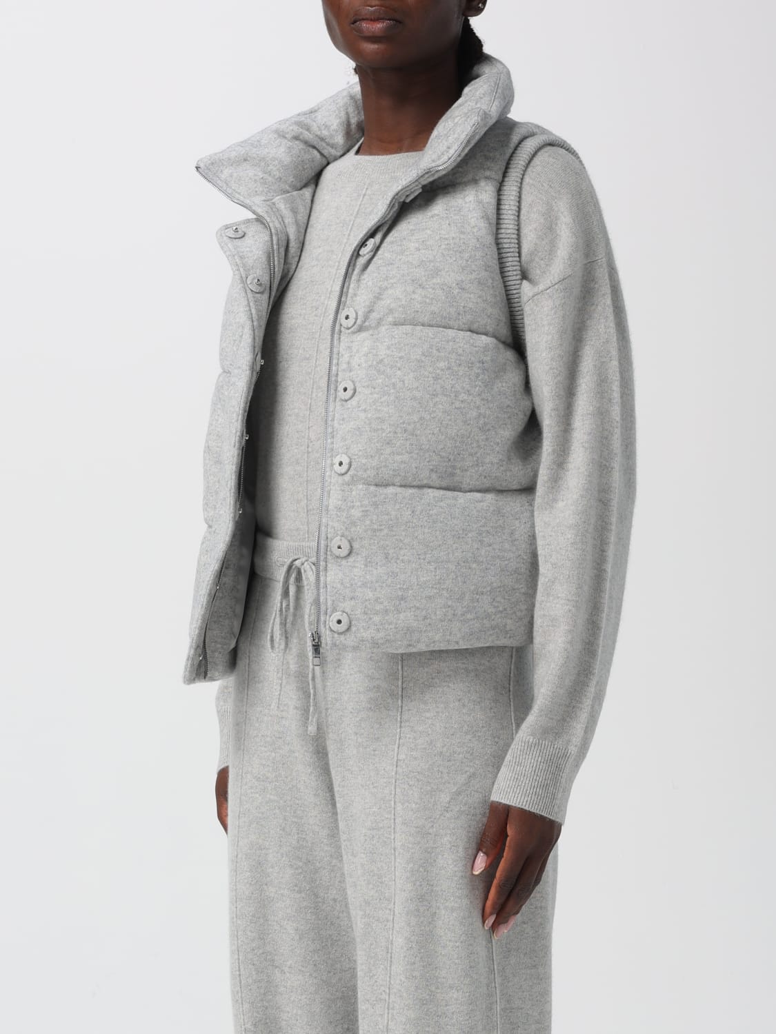 BOSS WAISTCOAT: Jacket woman Boss, Pearl - Img 4