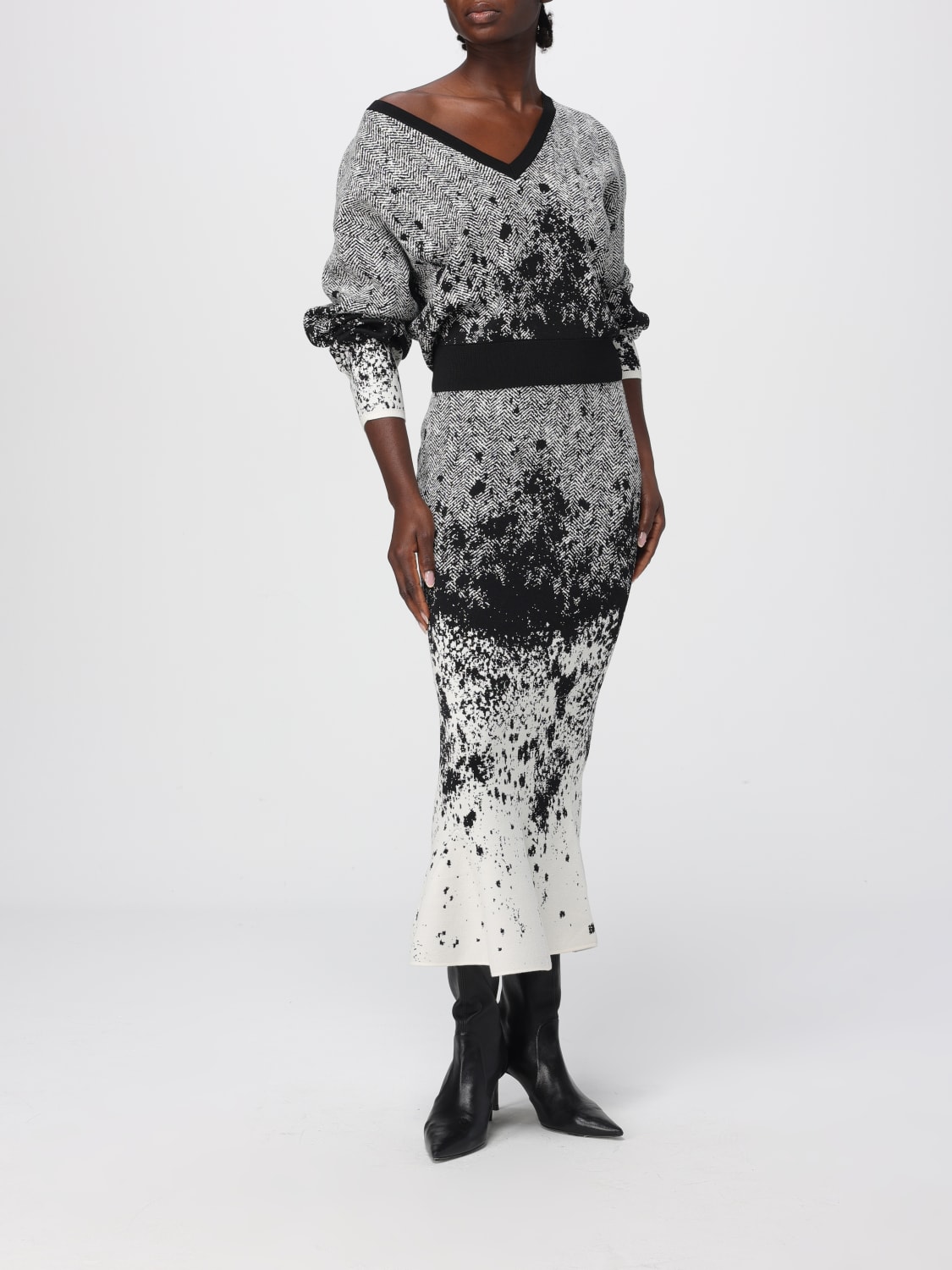 BOSS SKIRT: Skirt woman Boss, Multicolor - Img 2