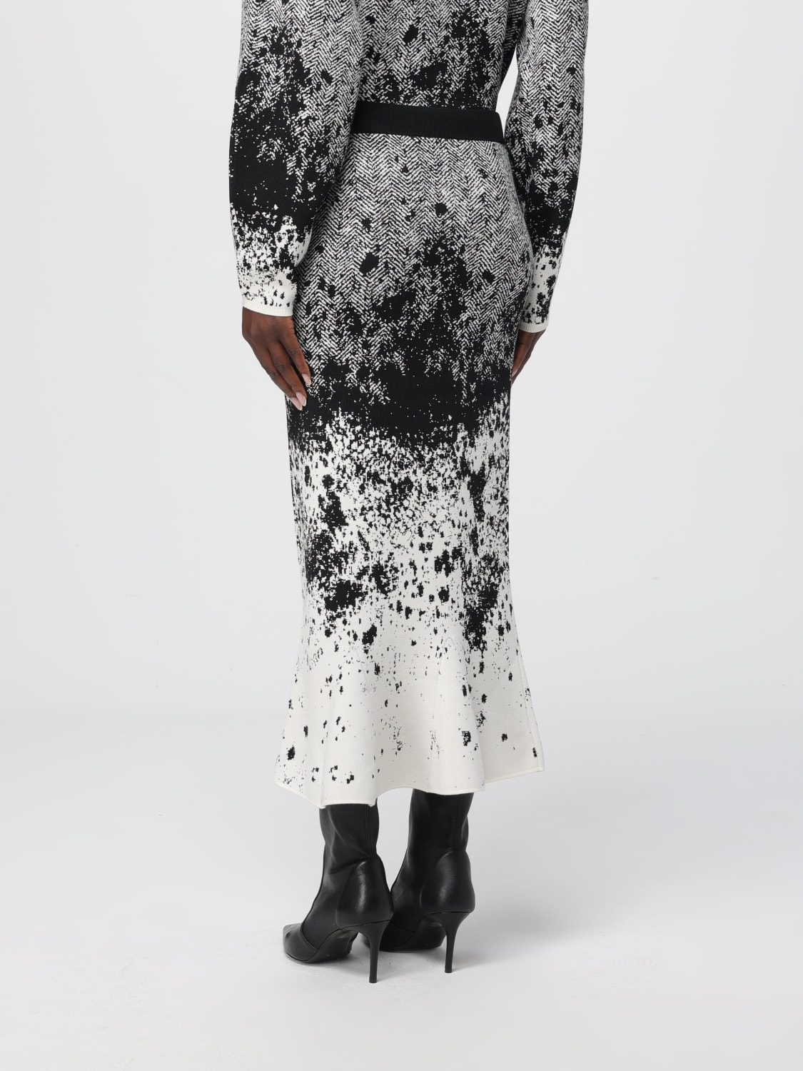 BOSS SKIRT: Skirt woman Boss, Multicolor - Img 3