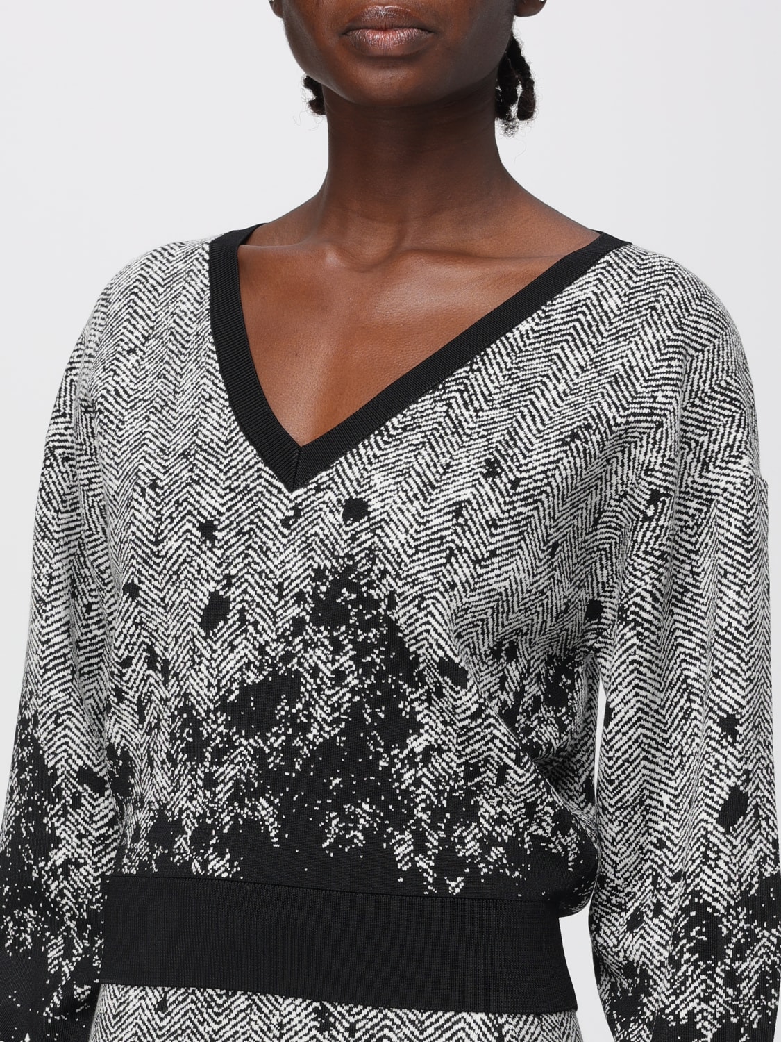 BOSS СВИТЕР: Свитер Женское Boss, Многоцветный - Img 4