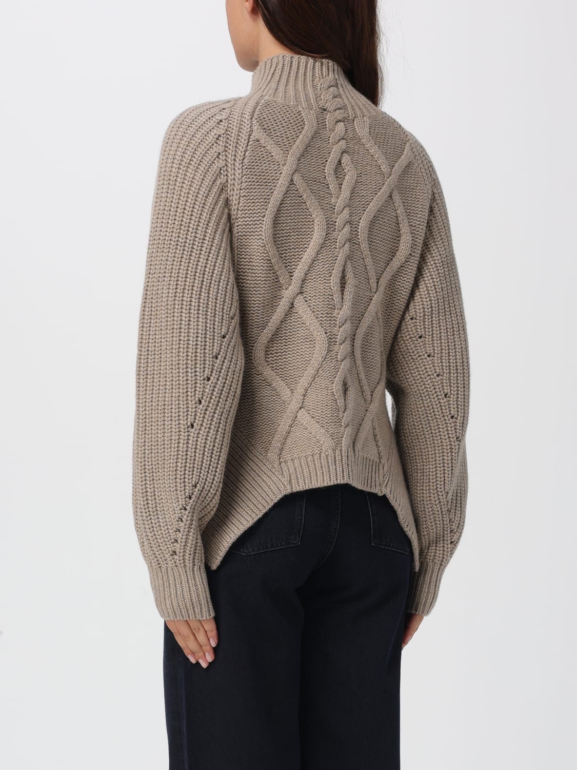 BOSS SWEATER: Sweater woman Boss, Charcoal - Img 2