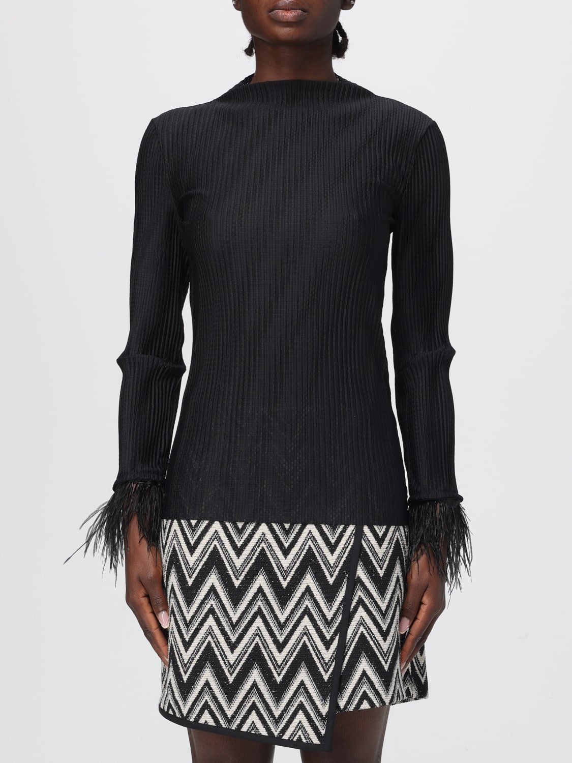 BOSS TOP: Top woman Boss, Black - Img 1