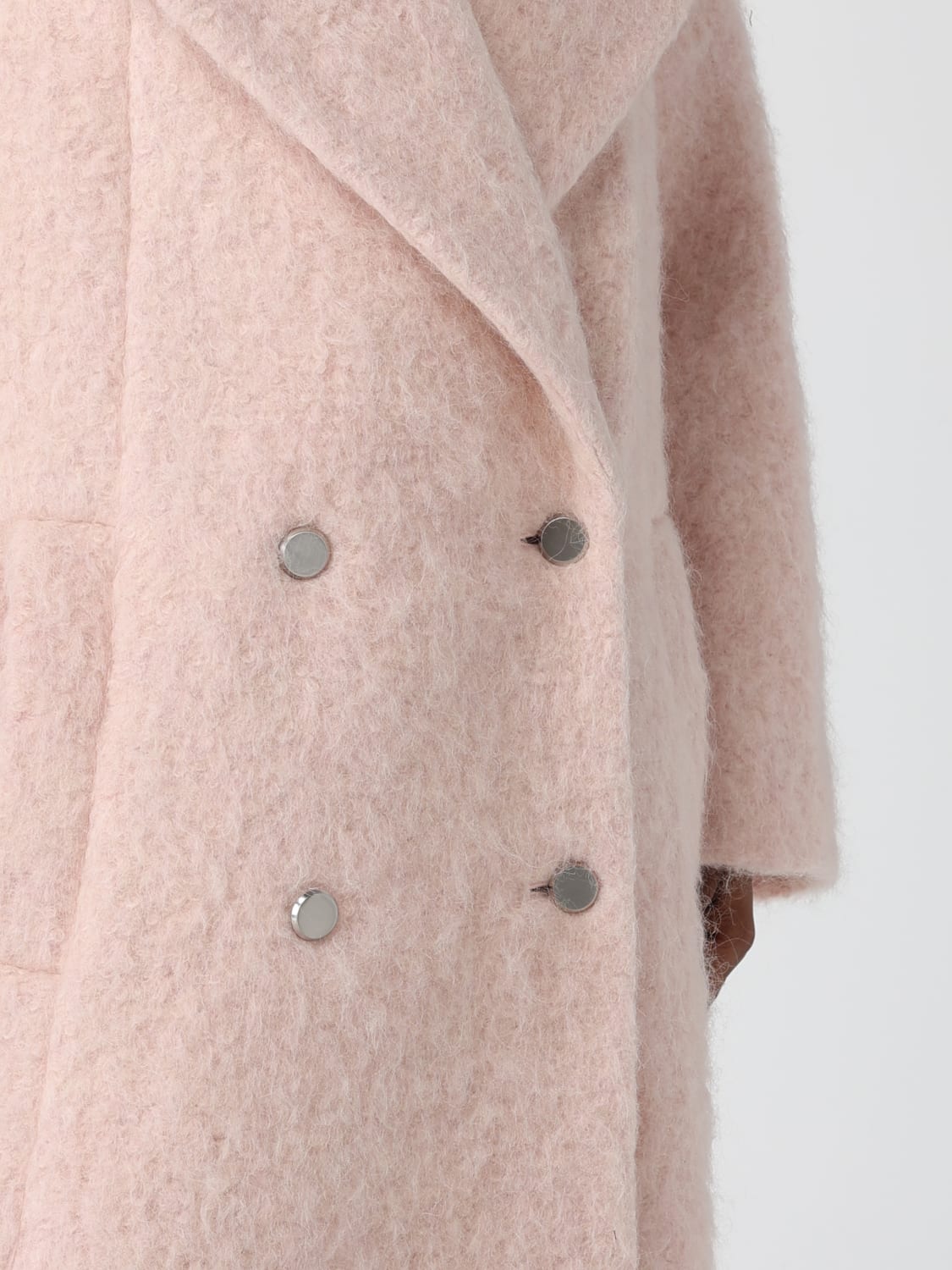 BOSS ABRIGO: Abrigo mujer Boss, Fucsia - Img 3