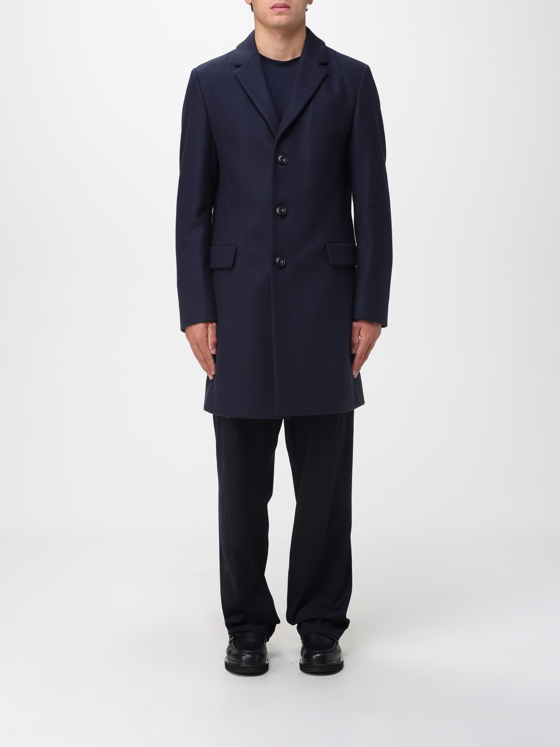HUGO COAT: Coat men Hugo, Blue - Img 1