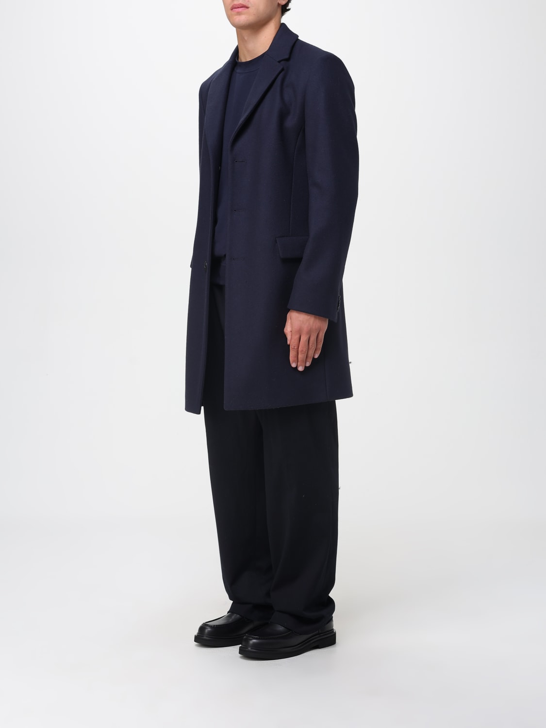 HUGO COAT: Coat men Hugo, Blue - Img 3