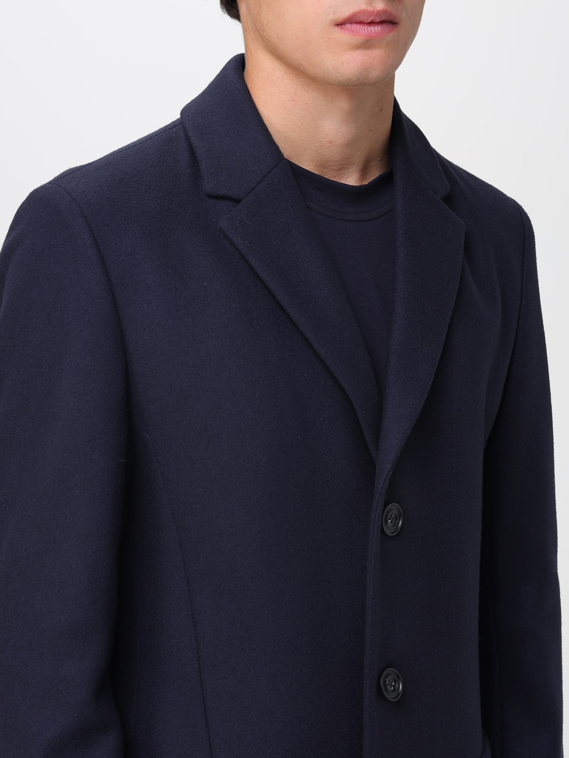 HUGO COAT: Coat men Hugo, Blue - Img 4