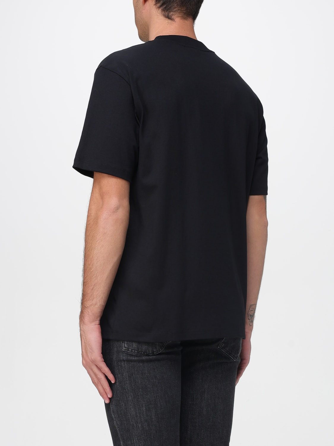 HUGO T-SHIRT: T-shirt men Hugo, Black - Img 2