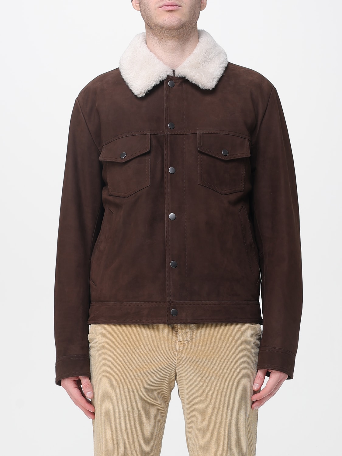 BOSS JACKET: Jacket men Boss, Brown - Img 1