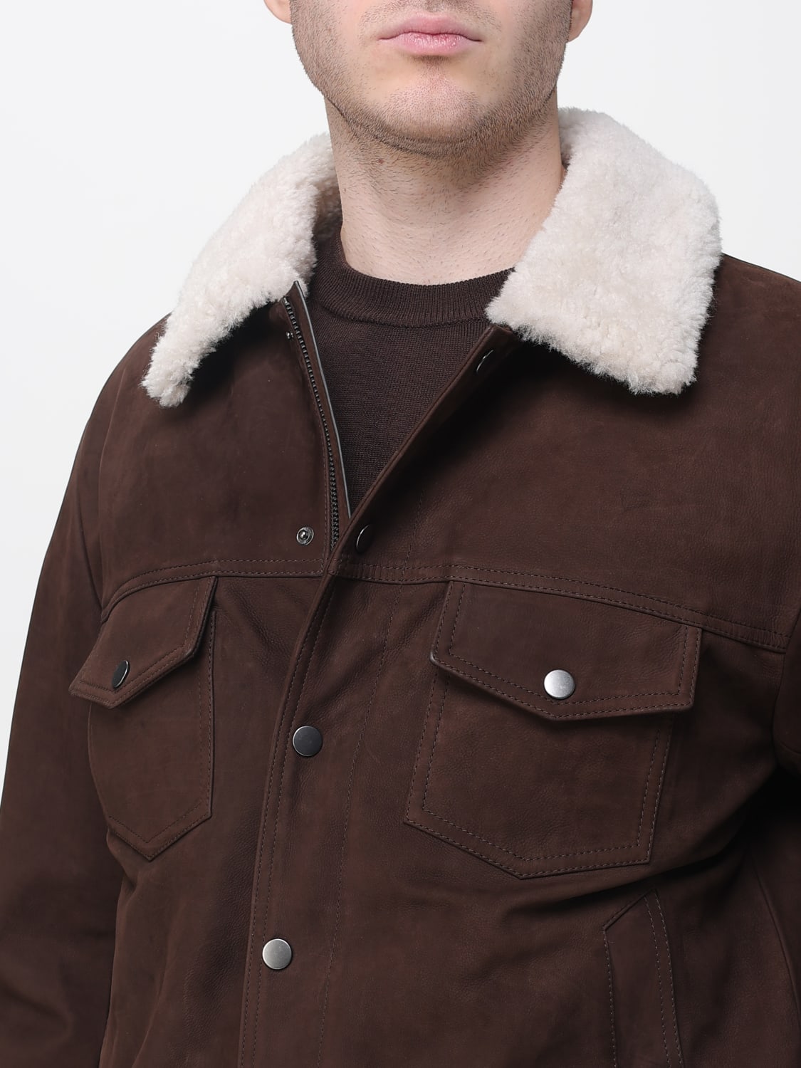 BOSS JACKET: Jacket men Boss, Brown - Img 4