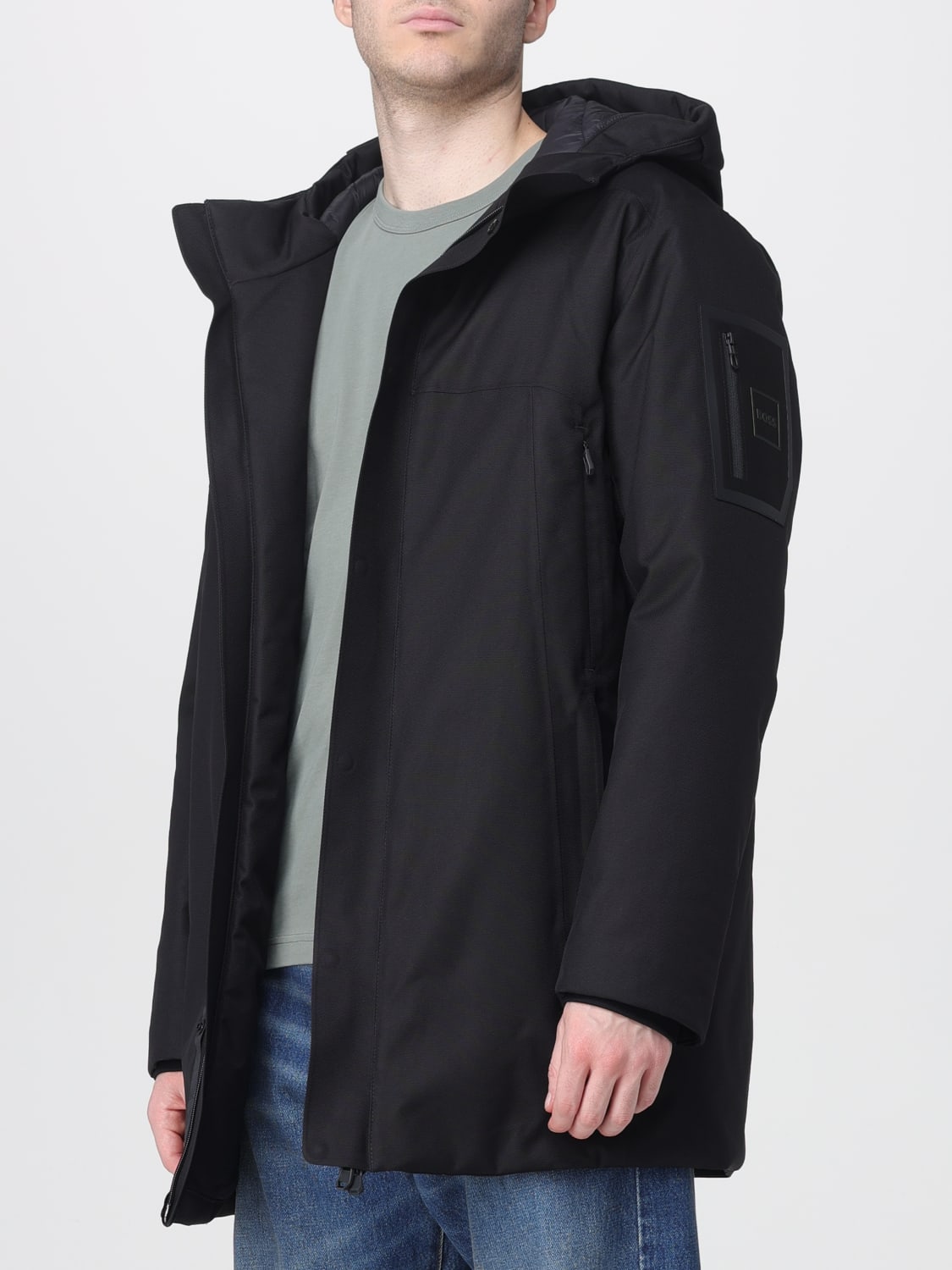 BOSS COAT: Jacket men Boss, Black - Img 3