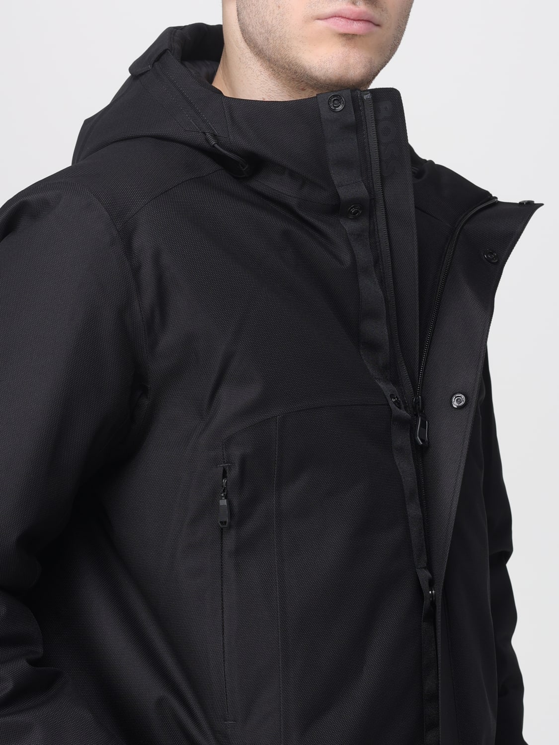 BOSS COAT: Jacket men Boss, Black - Img 4