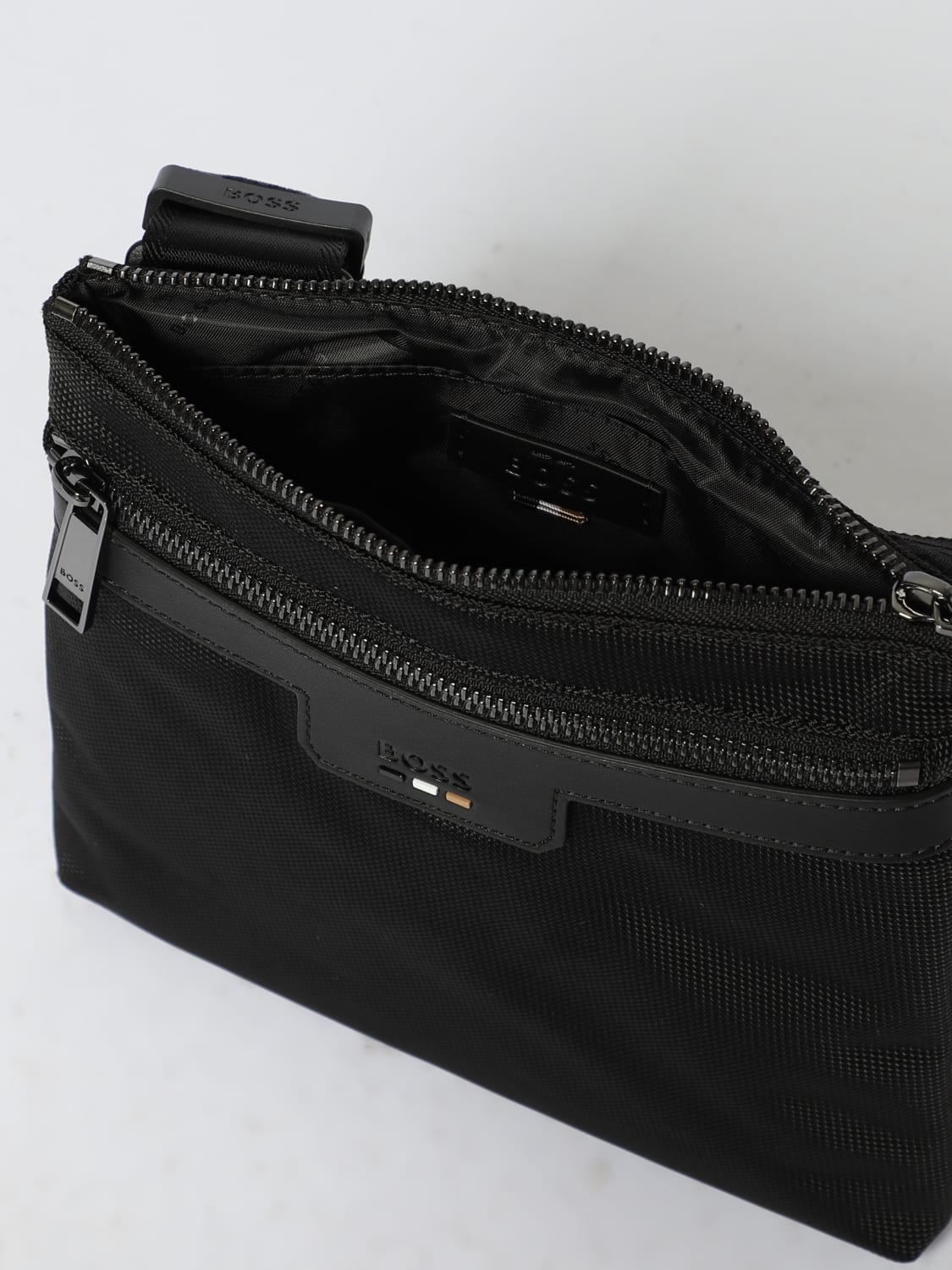 BOSS SHOULDER BAG: Bags men Boss, Black - Img 3
