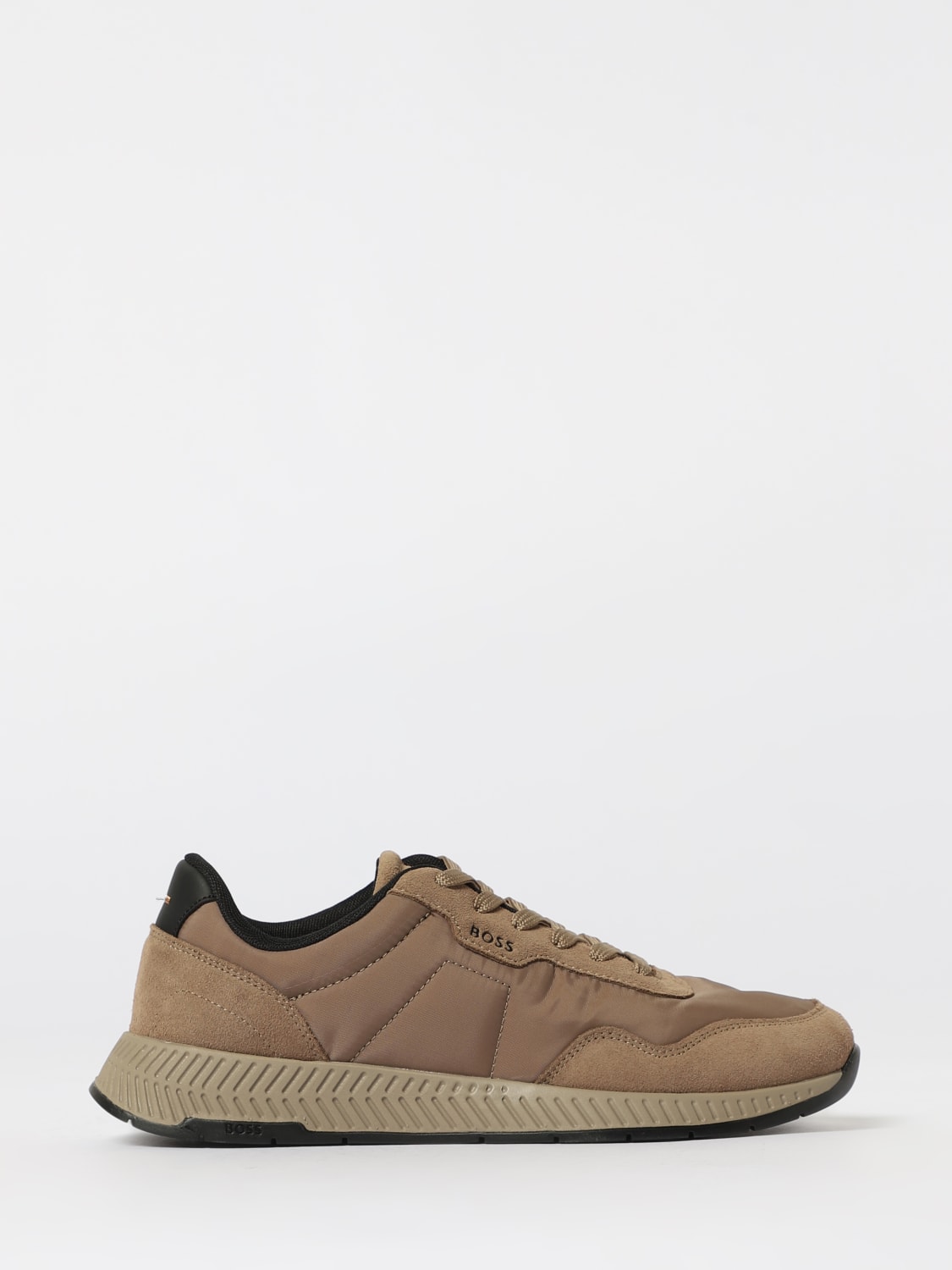 BOSS SNEAKERS: Sneakers men Boss, Beige - Img 1