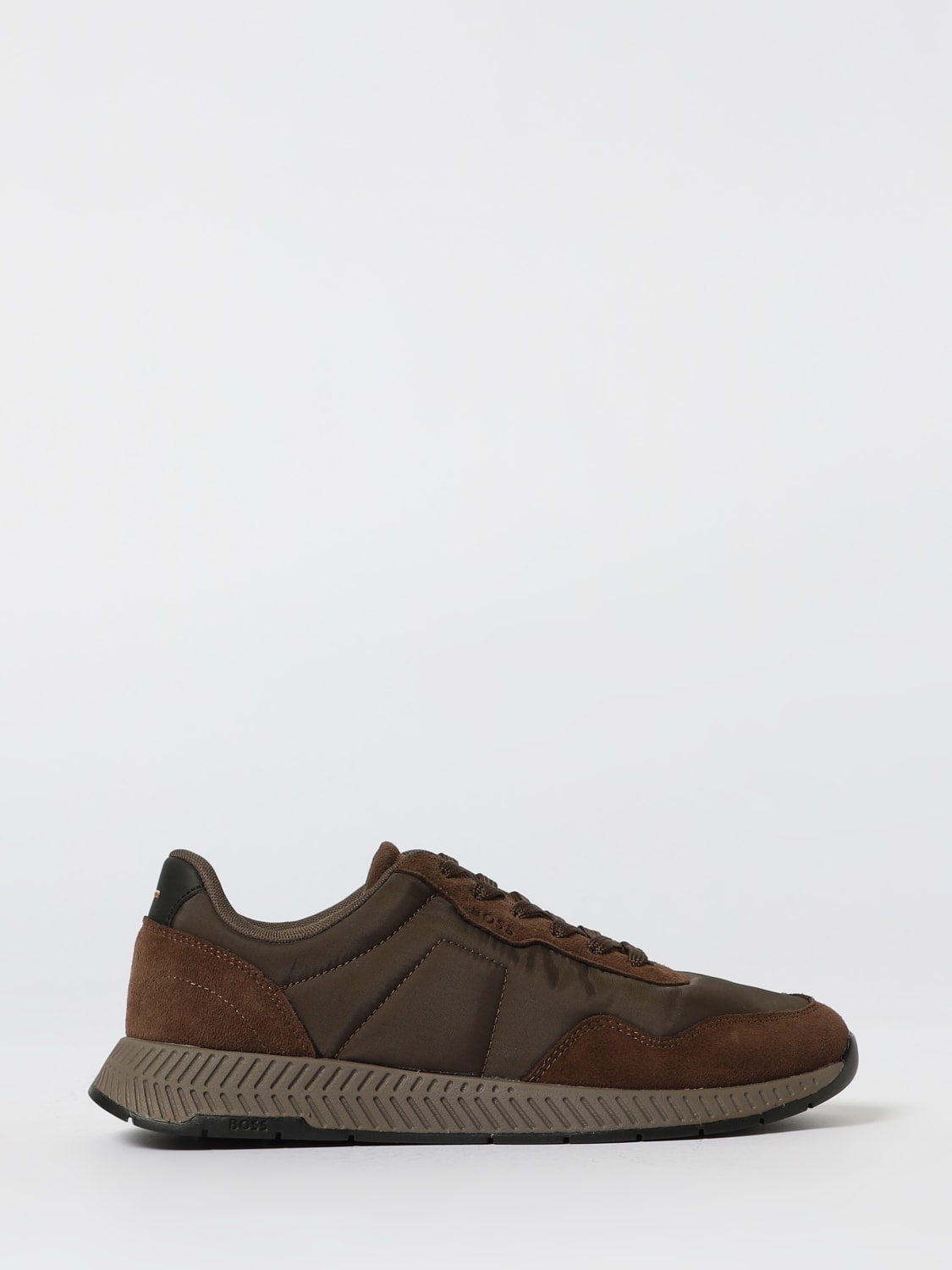 BOSS SNEAKERS: Sneakers men Boss, Brown - Img 1