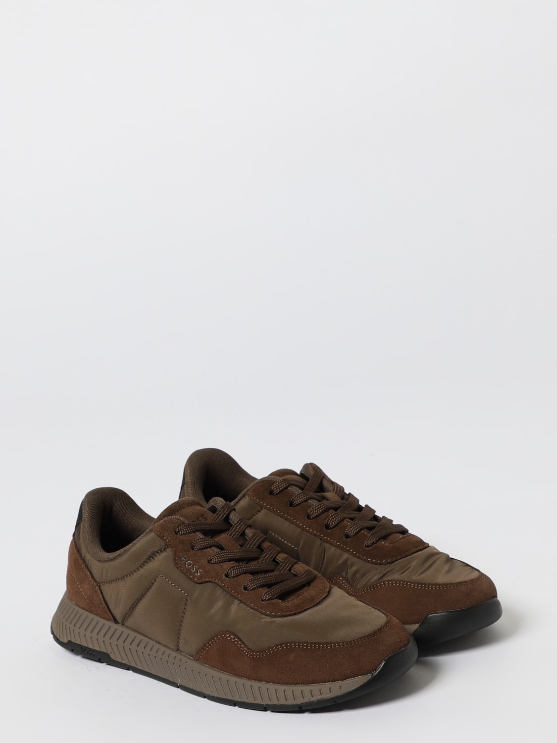 BOSS SNEAKERS: Sneakers men Boss, Brown - Img 2