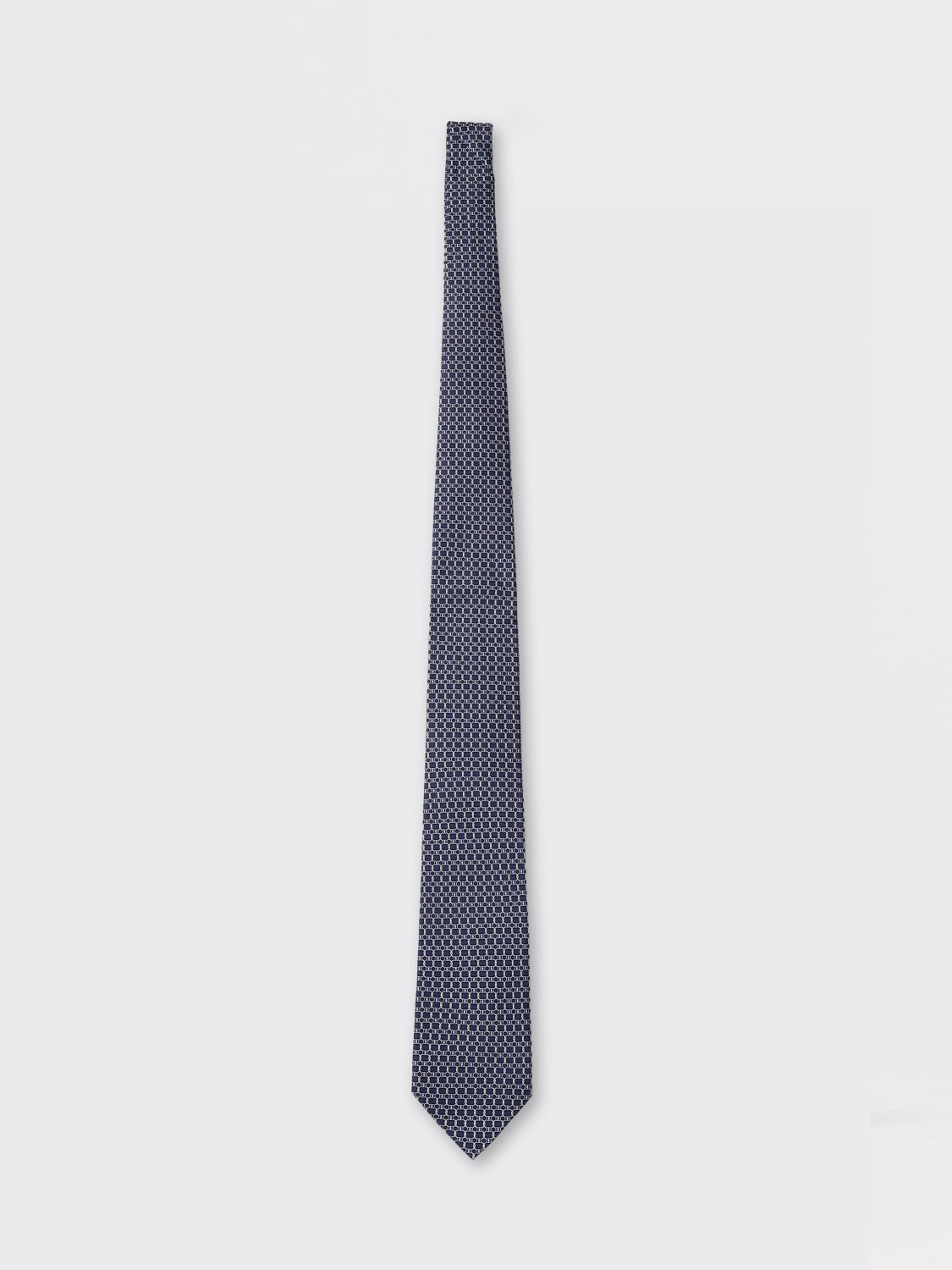 FERRAGAMO TIE: Tie men Ferragamo, Navy - Img 1