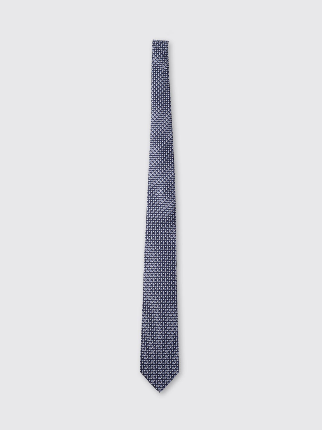 FERRAGAMO TIE: Tie men Ferragamo, Navy - Img 1