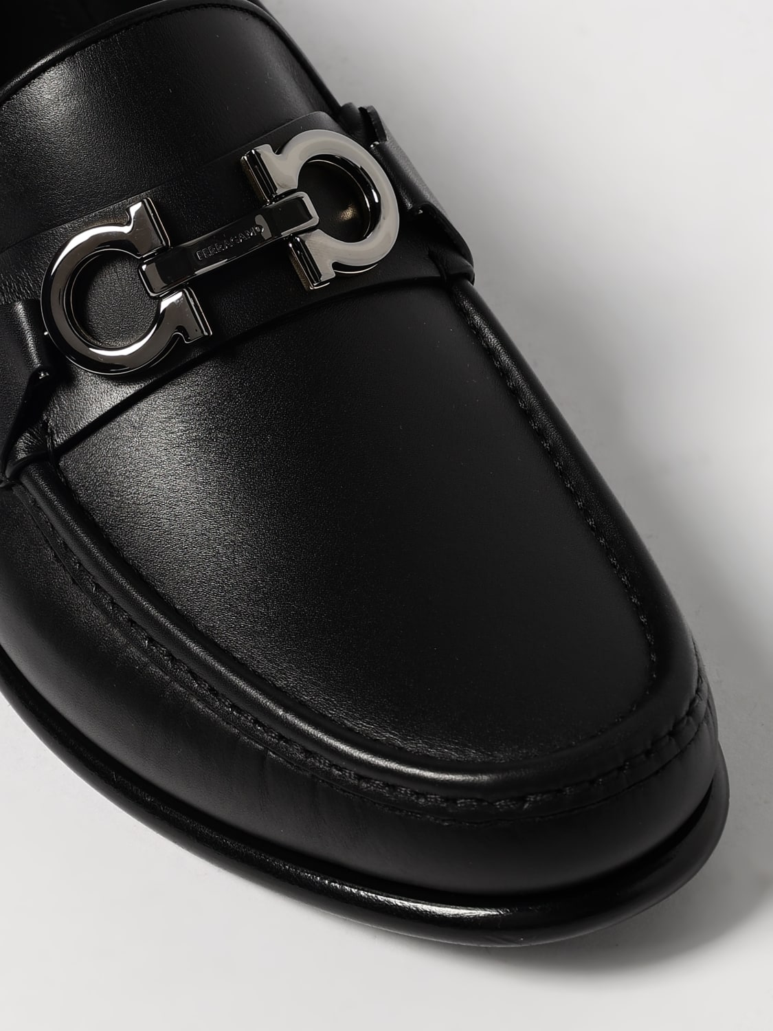 FERRAGAMO LOAFERS: Shoes men Ferragamo, Black - Img 4