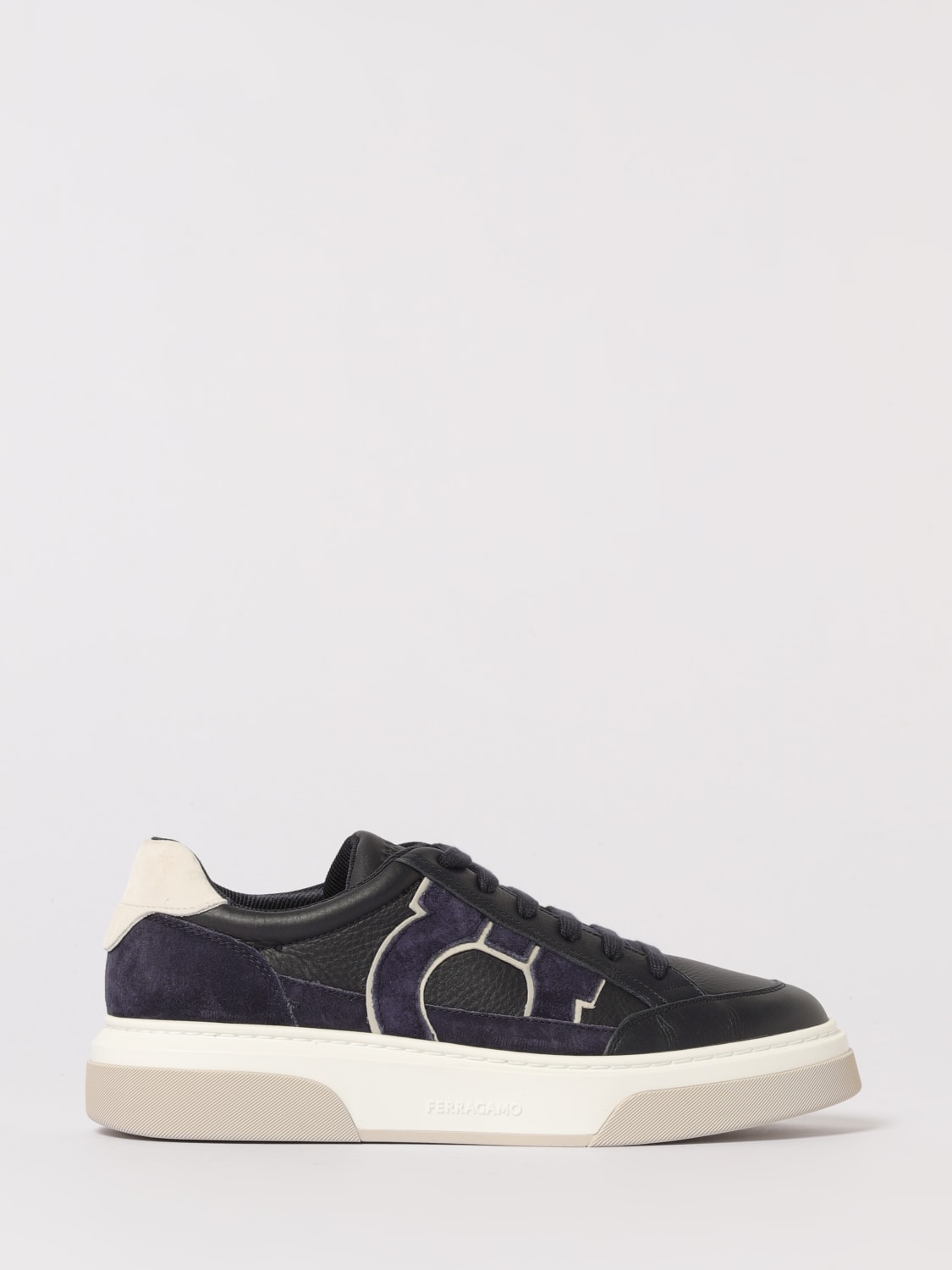 FERRAGAMO SNEAKERS: Sneakers men Ferragamo, Navy - Img 1