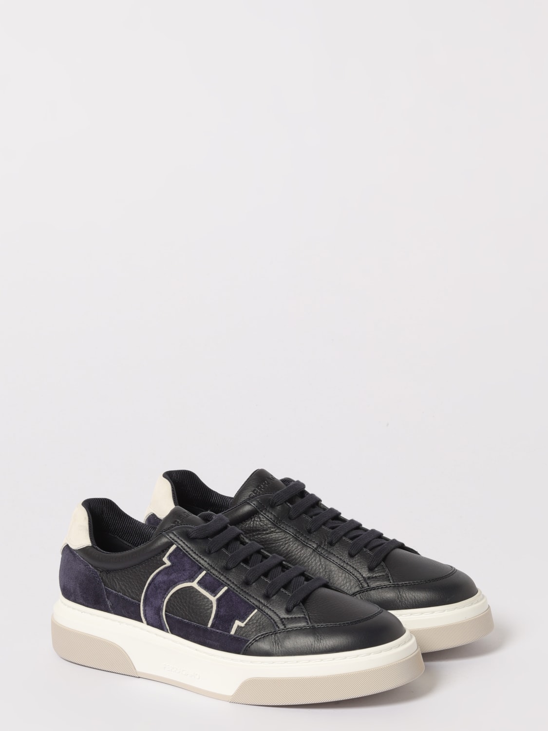 FERRAGAMO SNEAKERS: Sneakers men Ferragamo, Navy - Img 2