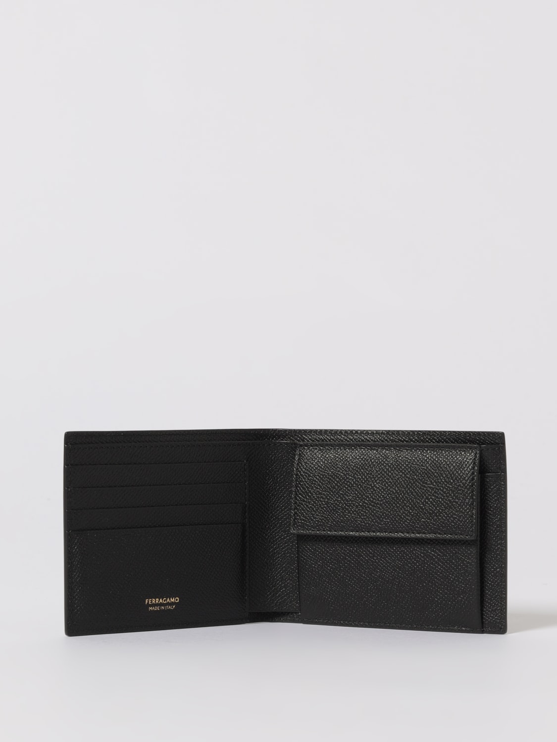FERRAGAMO WALLET: Wallet men Ferragamo, Black - Img 2