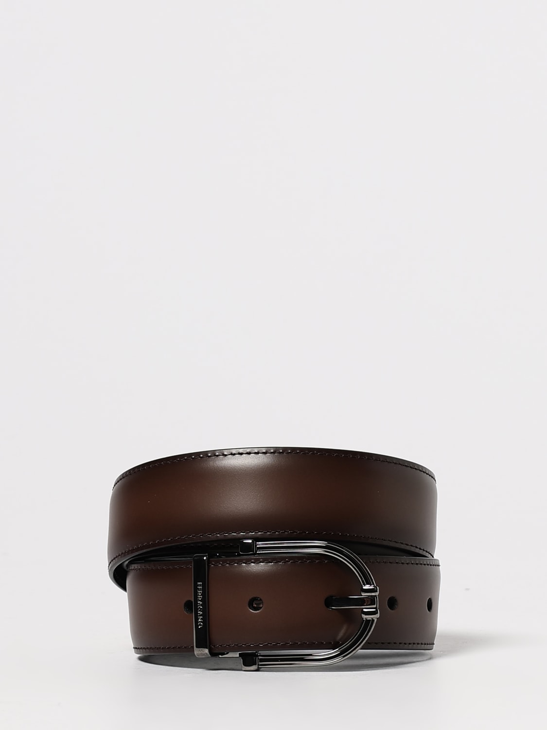 FERRAGAMO BELT: Belt men Ferragamo, Camel - Img 1