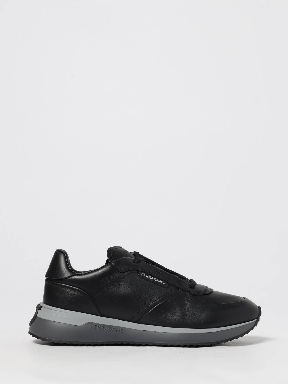 FERRAGAMO SNEAKERS: Sneakers men Ferragamo, Black - Img 1