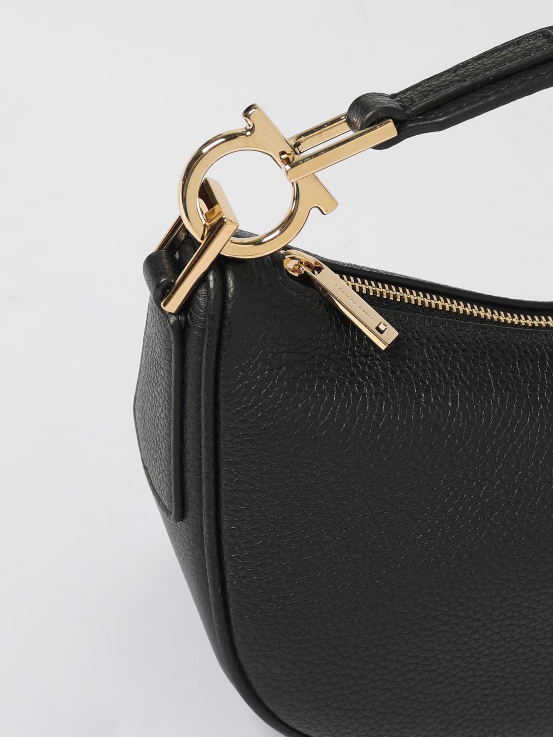 FERRAGAMO MINI BAG: Shoulder bag woman Ferragamo, Black - Img 3