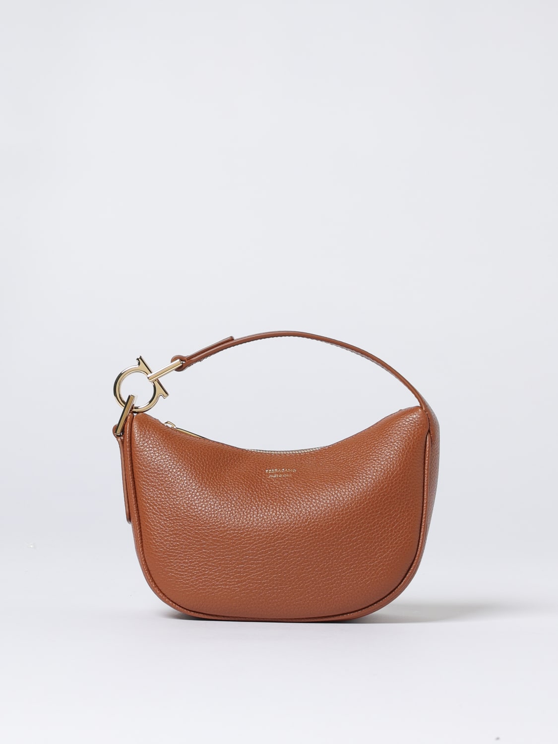 FERRAGAMO MINI BAG: Shoulder bag woman Ferragamo, Leather - Img 1