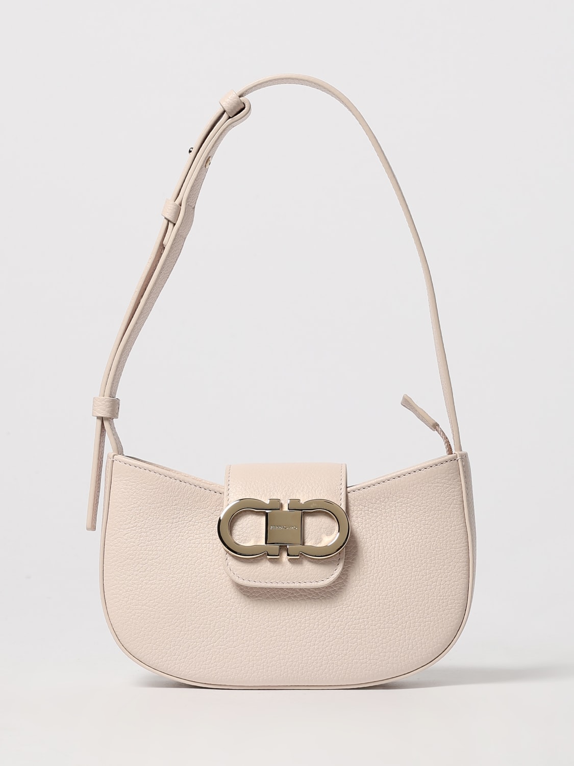 FERRAGAMO MINI BAG: Shoulder bag woman Ferragamo, Pink - Img 1
