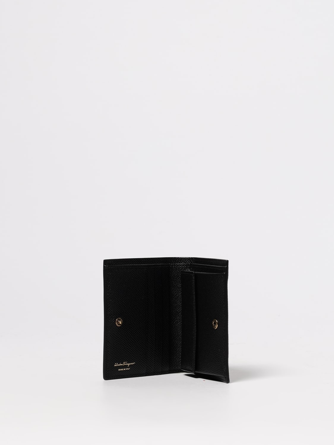 FERRAGAMO WALLET: Wallet woman Ferragamo, Black - Img 2